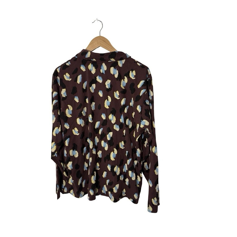 M.M. lafleur Signature Pajama Set Brushed Cotton Bengal Print NEW size XXL - Picture 3 of 5